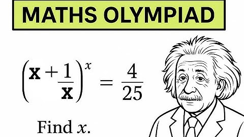Tricky Exponential Equation || Olympiad Maths Challenge 