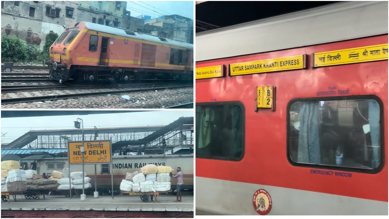 Travelling from Jammu to Delhi | 12446 - Uttar Sampark Kranti Train ...