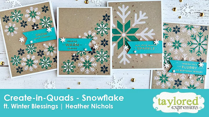 Create in Quads - Snowflake | Taylored Expressions...