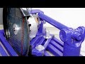 How to make a metal saw from a  angle grinder and driveshaft