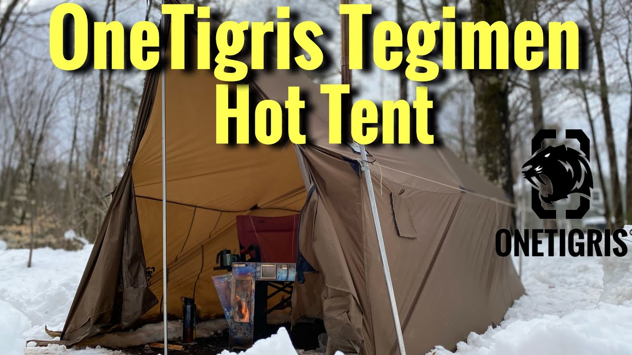 Budget Friendly Hot Tent that DOESNT SUCK OneTigris Tegimen - YouTube