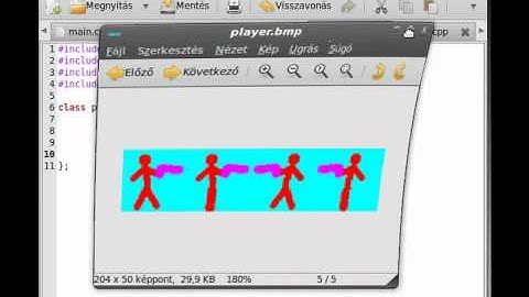 SDL tutorial 20 - Sidescroller game (part 6) - example program 7