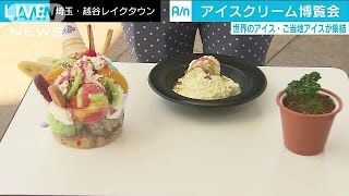 スパゲティアイスも！？GWに世界からアイス大集結(17/05/02)