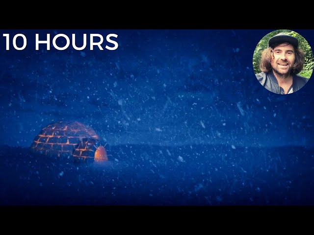 Blizzard Snowstorm & Arctic Howling Wind Sounds for Sleeping, Relaxing, & Insomnia | Igloo Ambience class=