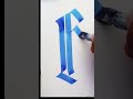 Calligraphy. Calligraphy letter (K) Calligraphy with pilot parallel pen like and subscribe