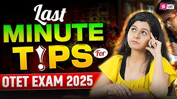 The BEST WAY to Qualify OTET in First Attempt | OTET 2025 Last Minute Tips & Tricks | OTET Exam