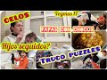 Vlogmas 17/ HIJOS SEGUIDOS SI O NO?/Diferencia IDEAL entre HERMANOS/TRUCO Puzzles/Papás con choco