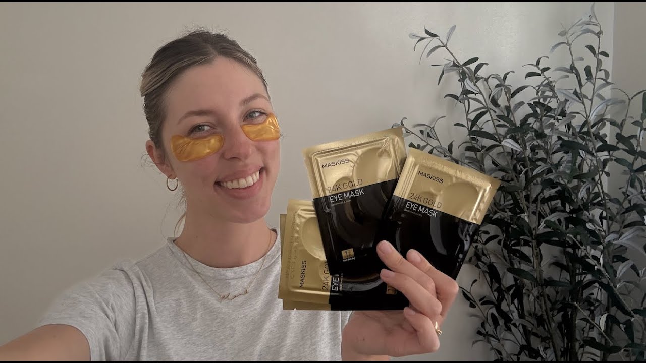Try With Me - Gold Eye Masks for Puffiness and Wrinkles