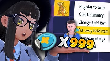 Crazy FAST Item Duplication in Pokemon Scarlet Violet