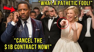 Billionaire’s Wife Poured Wine on the Black CEO — Seconds Later, Her Family Lost a $1B Deal!