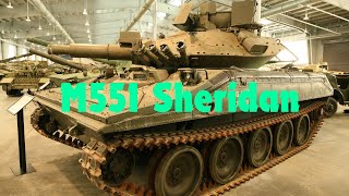 M551 Sheridan | Armored Reconnaissance Airborne Assault VehicleUnited States | 1968