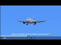 Emirates Airbus A320 landing in haydrabad 🇮🇳 #aviation