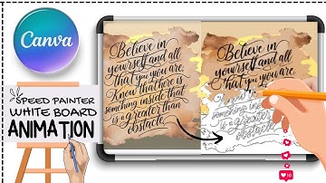 Canva Whiteboard Animation Problem Fixed Canva SpeedPaint not Available |Speed painter |canva