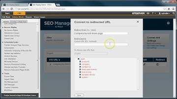 SEO Manager - Redirect deleted page URLs