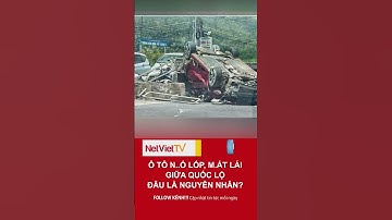Quốc lộ 1A: Ô tô bất ngờ nổ lốp, mất kiểm soát gây va chạm rồi lật ngửa trên đường!!!