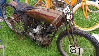 Very Rare Vintage Racer! 1924 Harley-Davidson FHA Motorcycle at the Greenwich Concours d'Elegance