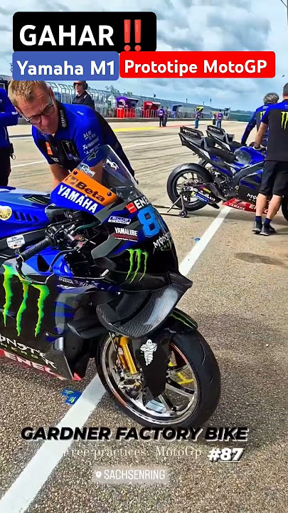 WOW‼️ GAHAR ABIS Yamaha M1 Motor Prototipe MotoGP