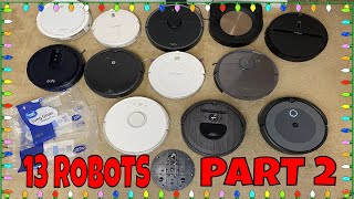 13 Robot Vacuums -VS- 30 POUNDS RICE Roomba Roborock Eufy Bissell Ecovacs Deebot HAPPY HOLIDAYS! PT2