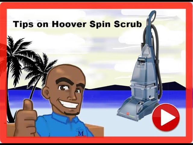 Hoover SpinScrub SteamVac Brush Removal 