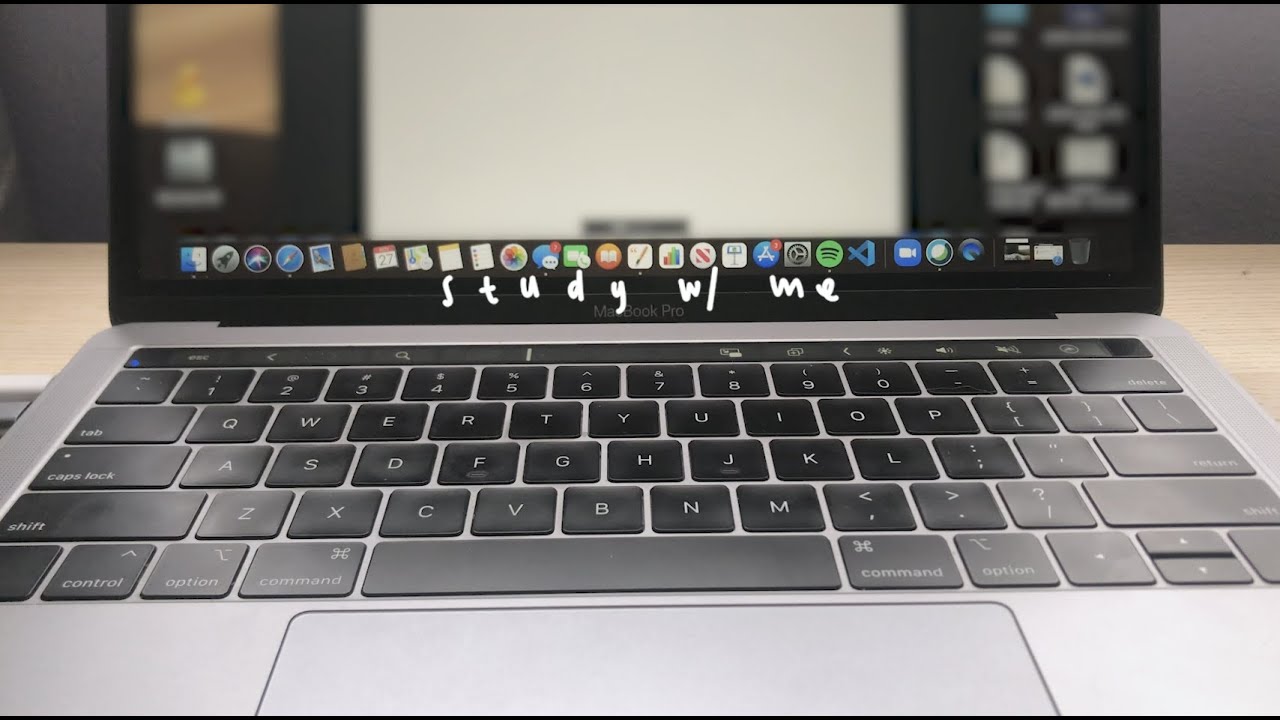 study with me // asmr keyboard and mouse (no talking)