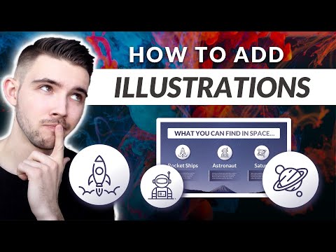 How To MAKE SLIDES LESS BORING | PowerPoint Illustrations