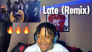 Lil King - Late (REMIX) (Official Music Video) | REACTION