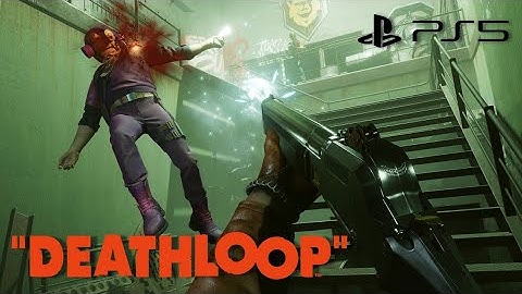 BREAK THE LOOP! New PS Plus Free Game Deathloop Ultra High Graphics PS5 Gameplay[4K HDR 60fps]
