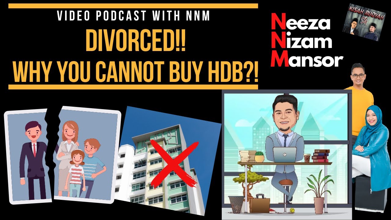 Divorced!! Why you still cannot buy HDB?!
