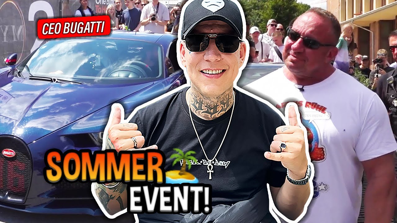 10+ MIO. € SUPERCARS.. 🤑 Monte trifft Markus Rühl uvm. 😱 XXL Sommer Stream | MontanaBlack IRL