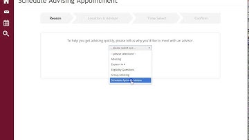 Scheduling an Advising Appointment in GradesFirst EasternCT