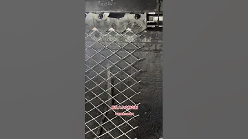 Different expanded metal mesh making #expandedmetal #expandedmesh #satisfying #shorts