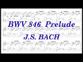J.S. Bach, BWV 846 Prelude No.1 in C major (Sheet music) The Well-Tempered Clavier Book 1