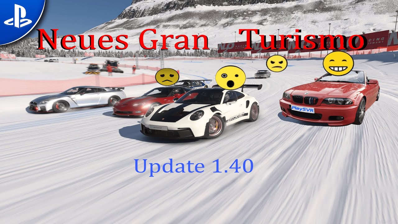 Neues Gran Turismo / Update 1.40 mit Sophy KI und vieles mehr