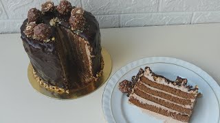 Ferrero rocher cake