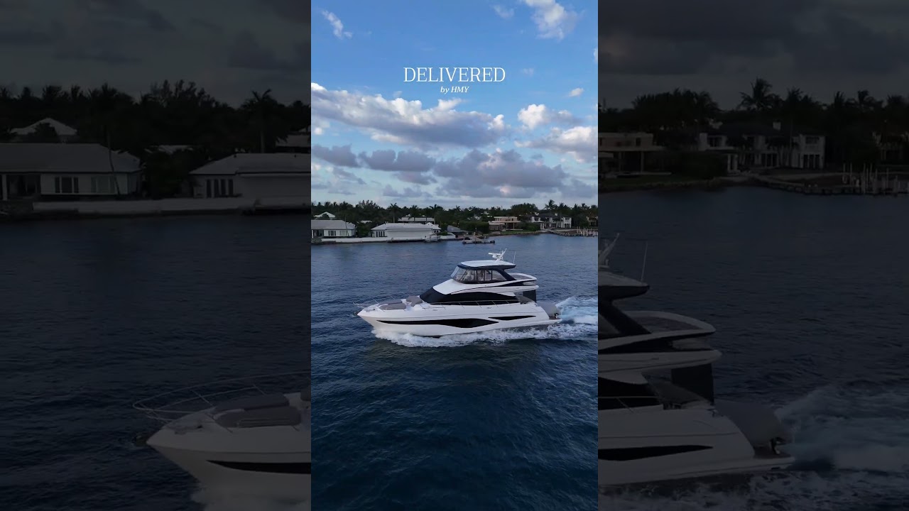 Congratulations to the new owners of this beautiful Princess F65!