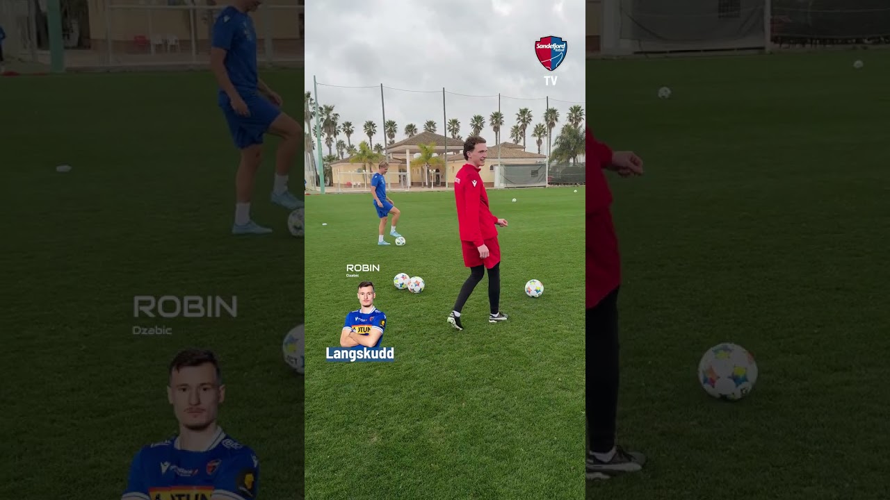 Keeperchallenge med Vetle, Sebastian og Robin