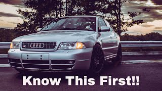 Audi B5 S4 Buyers Guide - What to Look for when buying a B5S4!