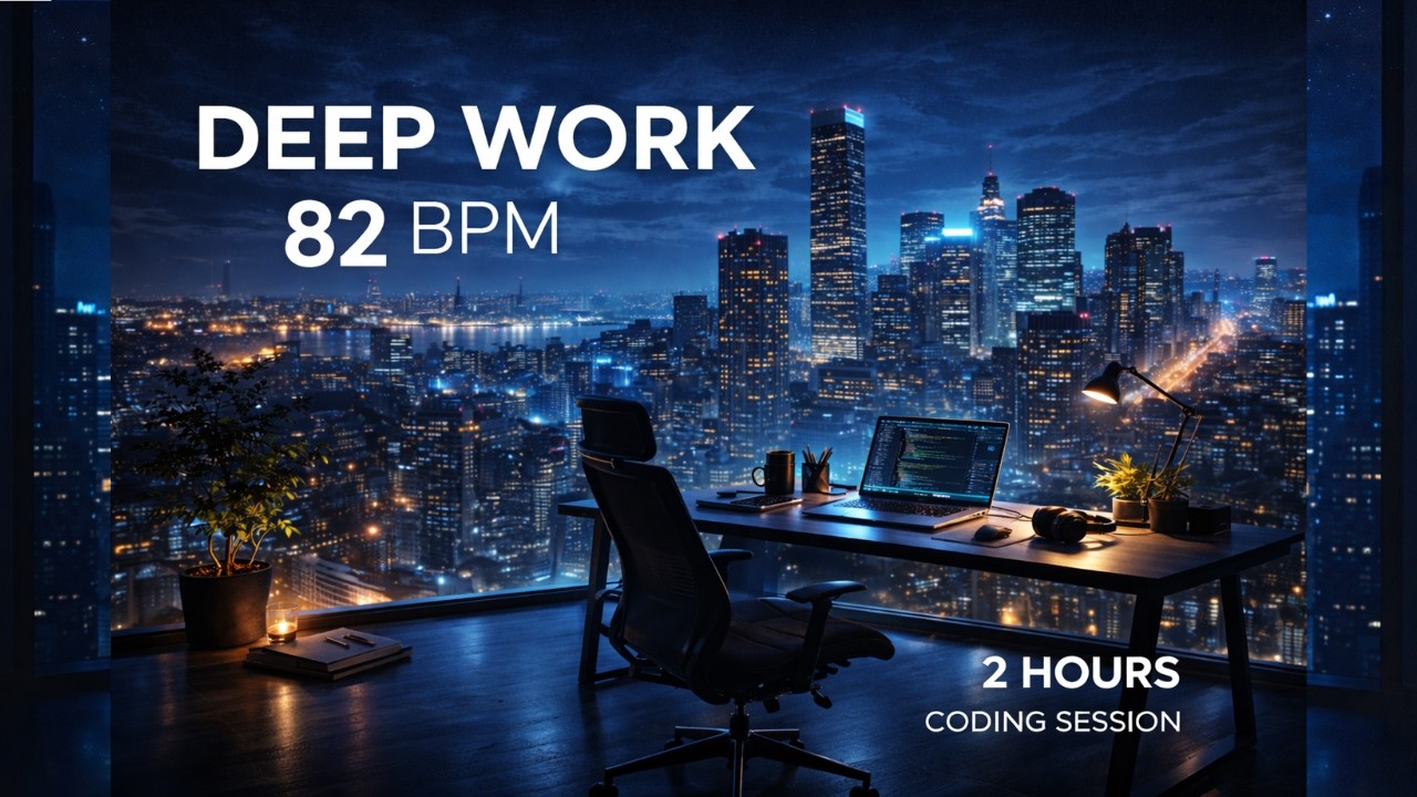 Music for Developers – 82 BPM Coding Deep Work (2 Hours)