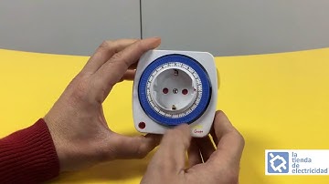 Programar temporizador analógico (EDM 03006)