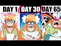 I did a 30 day art challenge in 3 months