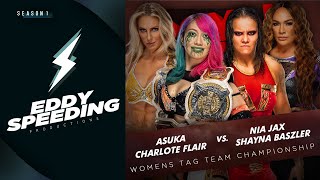 WWE Royal Rumble 2021 Promo - Asuka & Charlotte Flair vs. Nia Jax & Shayna Bazsler | EddySpeeding