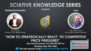 Sciative Knowledge Series: How to strategically react to competitive price pressures