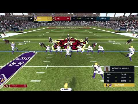 Axis Football 2018 Gameplay PC (American Football Game 2018)