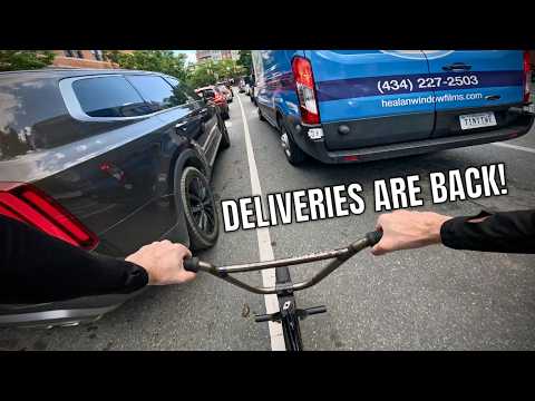 BMX Deliveries On The New Bike!
