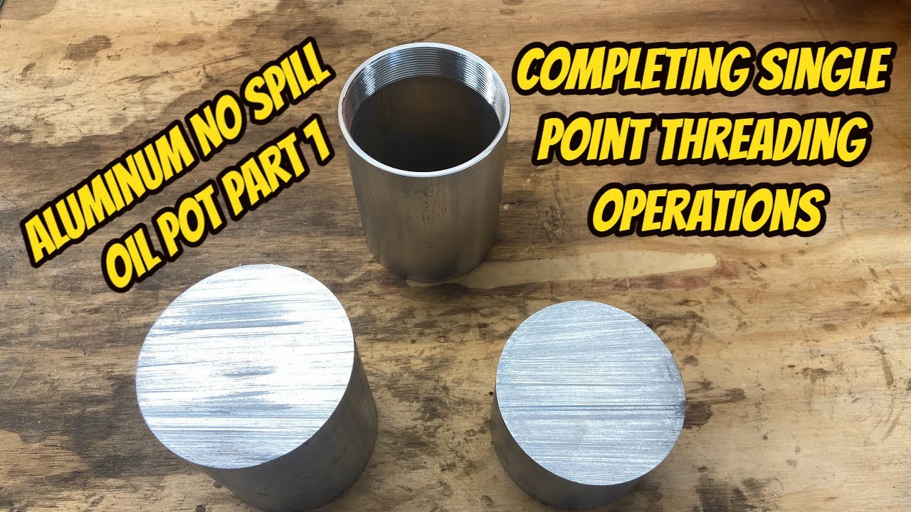 No Spill Cutting Oil Pot Part 1 Cutting Fluid Container made on the