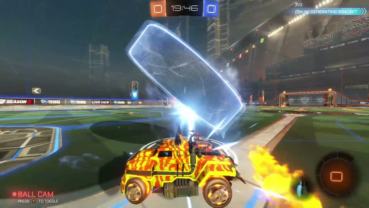 Rocket League|Playing with the *NEW* Saffron Road Hog XL(first ever painted road hog xl)