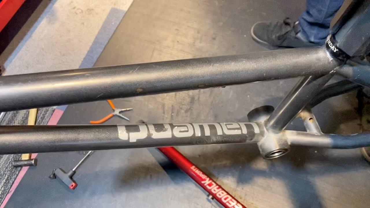 BMX フレーム載せ替えカスタム
