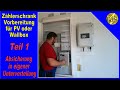 Zählerschrank Vorbereitung PV oder Wallbox / Wallbox Sicherungskasten /Pv Anlage Sicherungskasten.