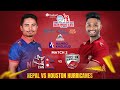 Nepal vs houston hurricanes  2nd t20 match  nrna ncc usa cup 2024  live from houston texas