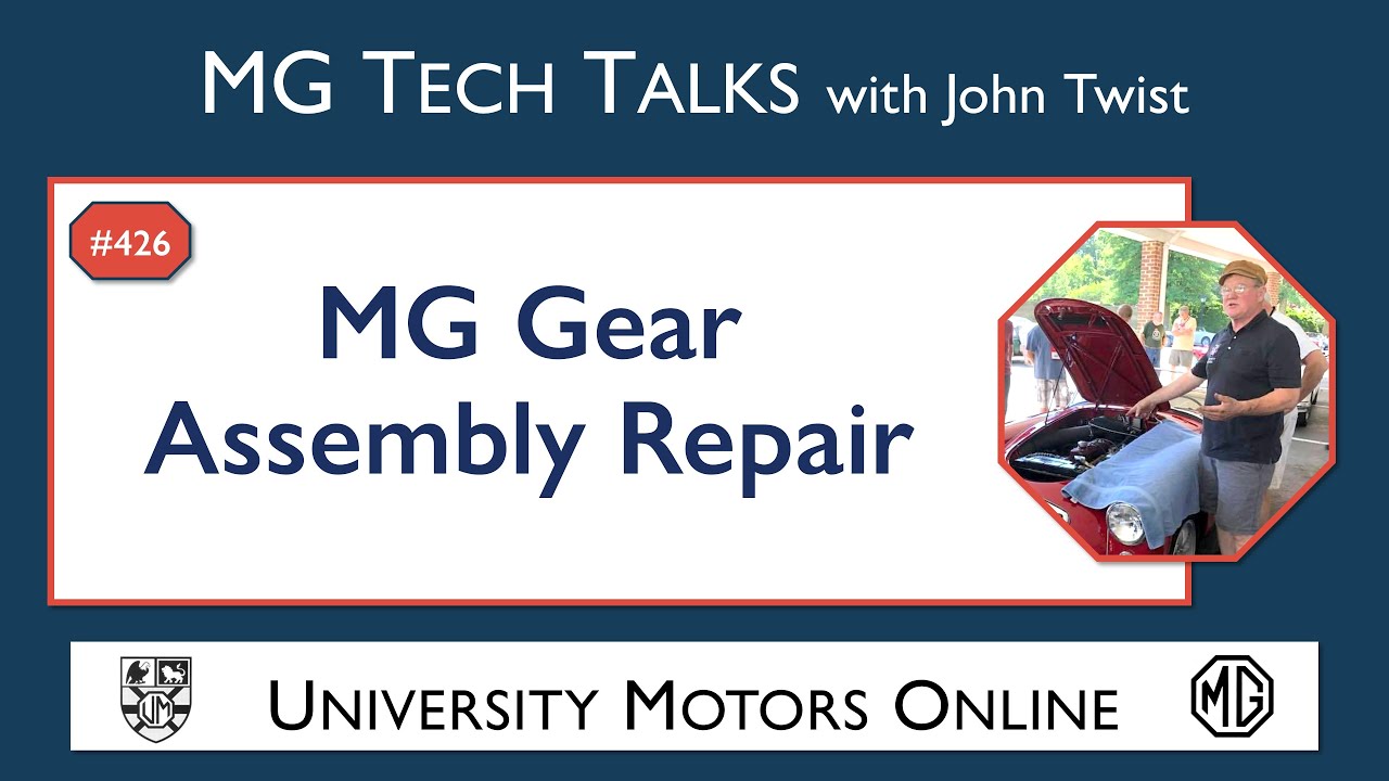 426 MG Tech | Gear Assembly Repair - YouTube
